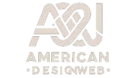 "American Design Web Logo - Symbolizing Creative and Professional Web Solutions"